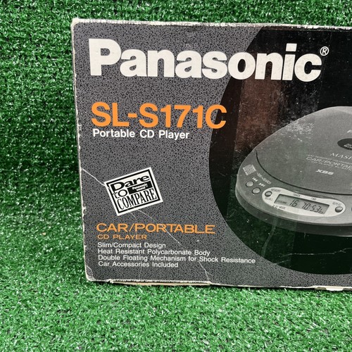 Panasonic SL-S171C Tragbarer CD Player Netzteil Kassette Adapter Kopfhörer - Bild 2 von 20