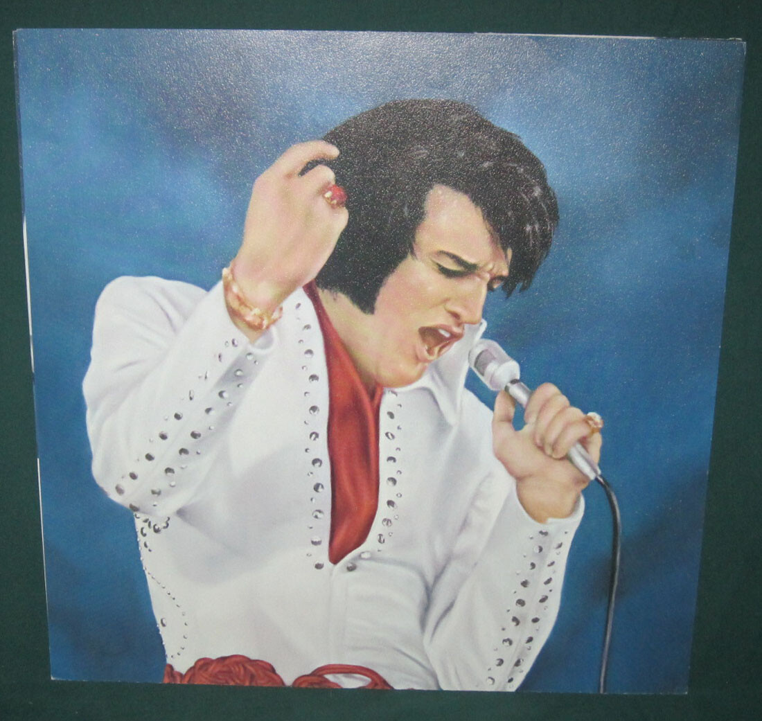 Elvis Presley All Star Shows Concert Poster Original 1970 11 x 27 NM