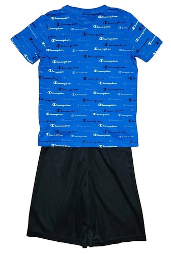 Champion Youth Medium (10-12) Athletic Shorts & Logo Printed Crewneck Tshirt Set - Picture 4 of 8