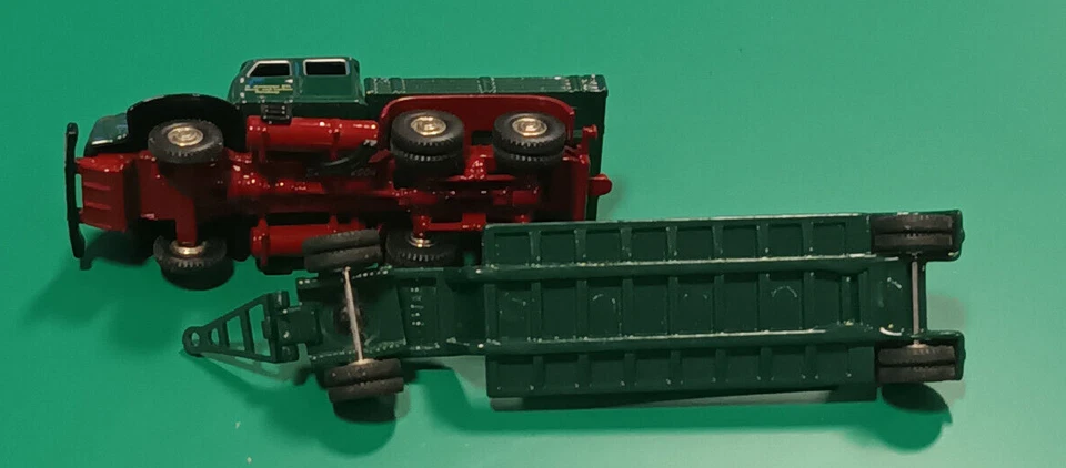 BUB Bubmobile 07050 H0 Kaelble K650 mit Tieflader B. Aumann KG ohne OVP - Bild 4 von 4