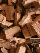 Red Oak Wood Chunks for Smoking BBQ Grilling Cooking Smoker FREE Shipping 20+LBS