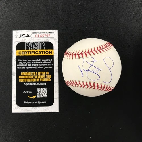 Darryl Strawberry SIGNED Rawlings MLB Baseball JSA Certified 1986 Mets member!