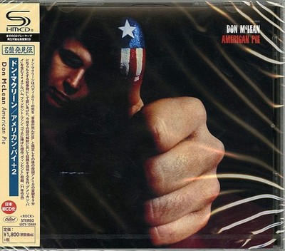 Don McLean - American Pie with Bonus Track From Japan SHM CD 12tracks Music