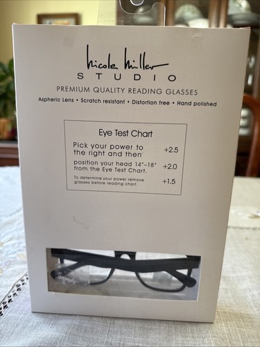 Nicole Miller Lesebrille mehrfarbig 3er Pack +2,50 Neu im Karton - Bild 5 von 7