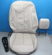 Sitzbezug Sitz vorne links Leder Modul Kopfst�tze Oyster BMW 4er F32 Coupe Bj.14