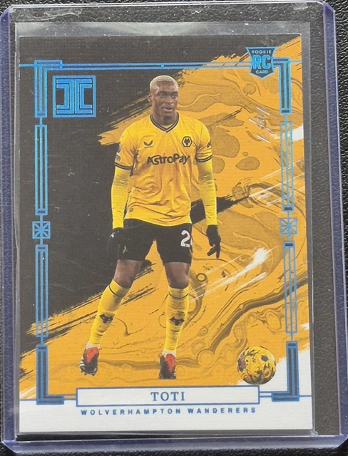 2023-24 Panini Impeccable Premier League Toti Gomes Rookie Platinum 1/1 #100