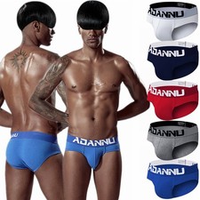 Men's Briefs Cotton Boxer Bikinis 1 5 Pack Lot Underpants U Pouch Shorts Underwe