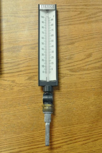 Trerice 10" Thermometer 0-100 Whiskey Still Moonshine Mercury Free FAST SHIP AF9