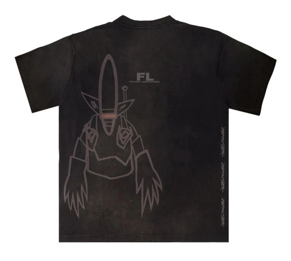 Camiseta Cactus Jack de Travis Scott x FUTURA LABORATORIES 'Negra' Sin Abrir Talla L Foto 3 de 3