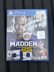 Madden NFL 25 Anniversary PS4 Tested Working Complete Clean Disc Fast Ship