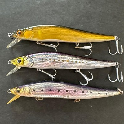 Megabass Vision Oneten 110 SW LBO Old Model 3-Pack Fishing Lures Set