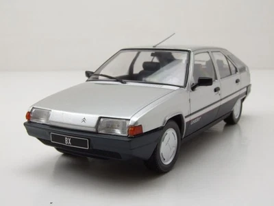 Citroen BX Leader 1985 silber Modellauto 1:24 Whitebox