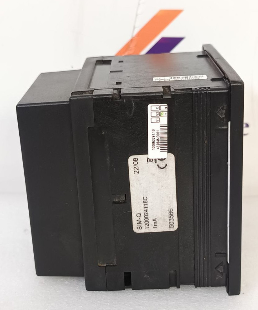 DEIF SIM-Q | 1200024118C MEGA OHM NETWORK INSULATION MONITOR {DAMAGED} *USED*