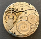 Antique 1921 Elgin Grade 344 Pocket Watch Movement Parts/Repair 12s 17j USA