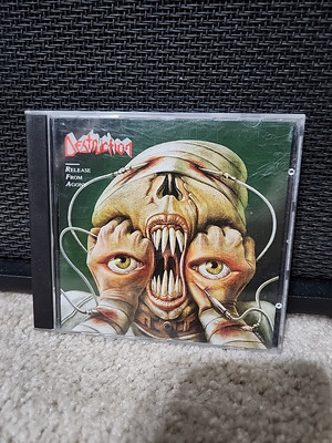 Destruction Release From Agony Cd OG Early German Press Steamhammer RARE
