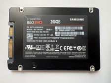 Samsung 860 EVO V-NAND 250GB Solid State Hard Drive SATA III 2.5" SSD HD Fast