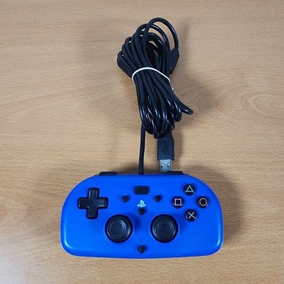 Tested   Hori PS4-100U Blue Playstation 4 PS4 Gamepad USB 