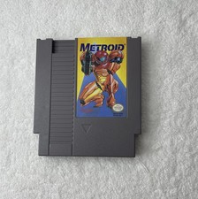 Metroid [Yellow Label] (Nintendo NES, 1987) Cleaned- Tested- Free Ship