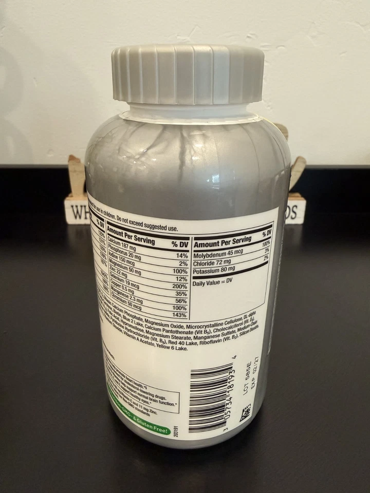 Centrum Silver Adults 50+ Multivitamin 325 Tablets – Energy Heart & Brain Health - Image 3 of 3