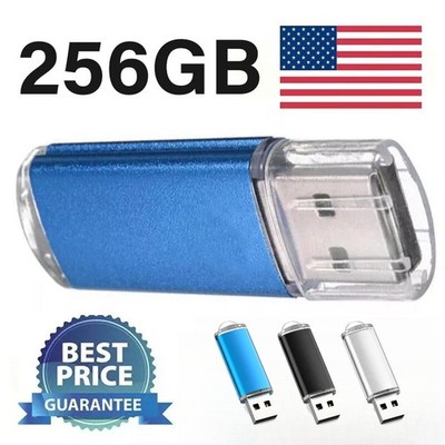 256G/ USB Flash Drive Thumb U Disk Memory Stick Pen PC Laptop Storage USA