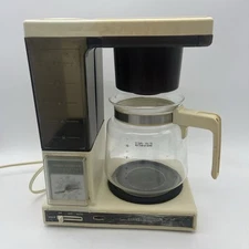Vintage GE General Electric 10 Cup Brew Starter Retro Coffee Maker WORKS