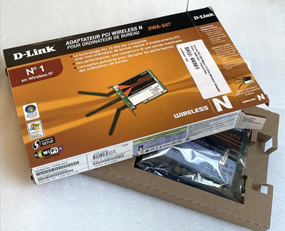 D-Link DWA-547 650 Mbps RangeBooster N PCI Wireless Desktop Adapter