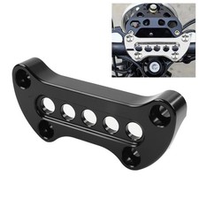 Handlebar Top Bar Riser Clamp Mount For Harley Sportster XL883 XL1200 Black