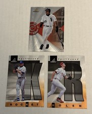Frank Thomas Roger Clemens Scott Rolen 1997 Pinnacle Spellbound Insert Card Lot