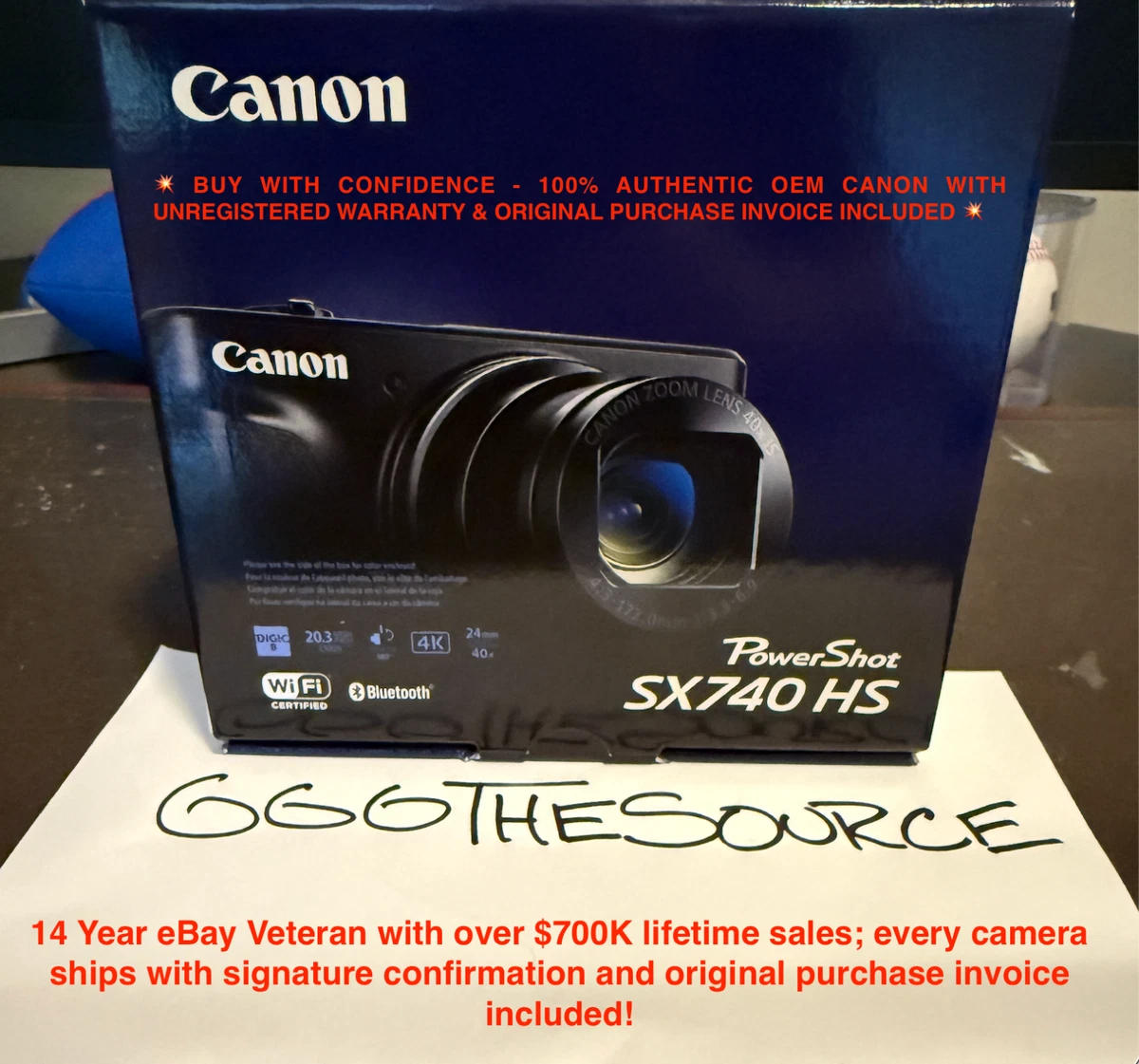 Canon PowerShot SX740 HS Digital Cameras for Sale - Shop New