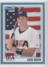 2010 Bowman Draft Draft Picks Blue 177/399 Zach Green #BDPP99 0f8