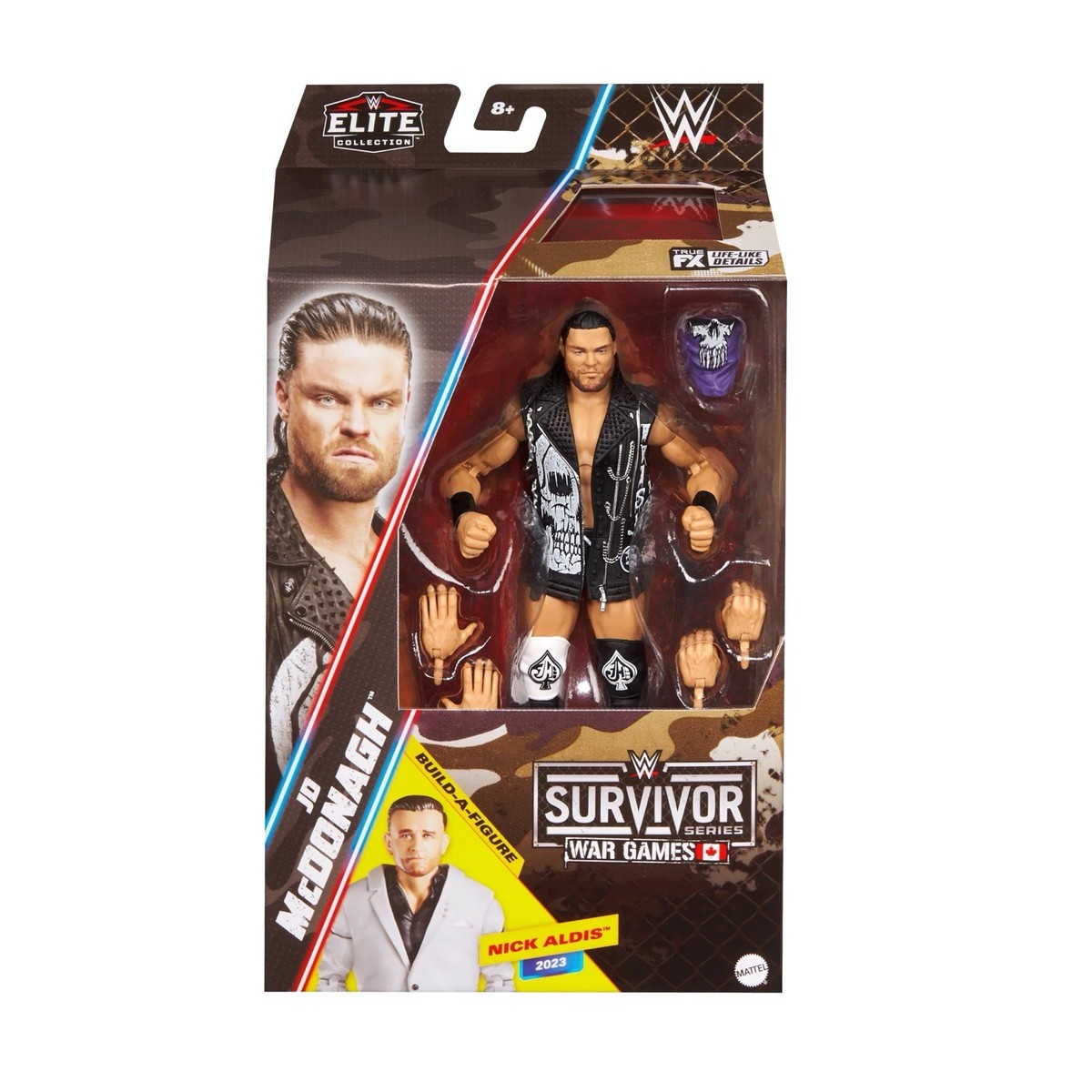 JD McDonagh WWE Mattel Elite Survivor Series 2025 Series Wrestling