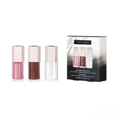 Fenty Beauty Lil Gloss Bomb Trio Mini Lip Gloss Set - 3 Shades, Multicolor