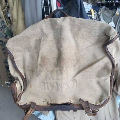 Vintage USPS U.S Mail Postal Carrier  Messenger Bag