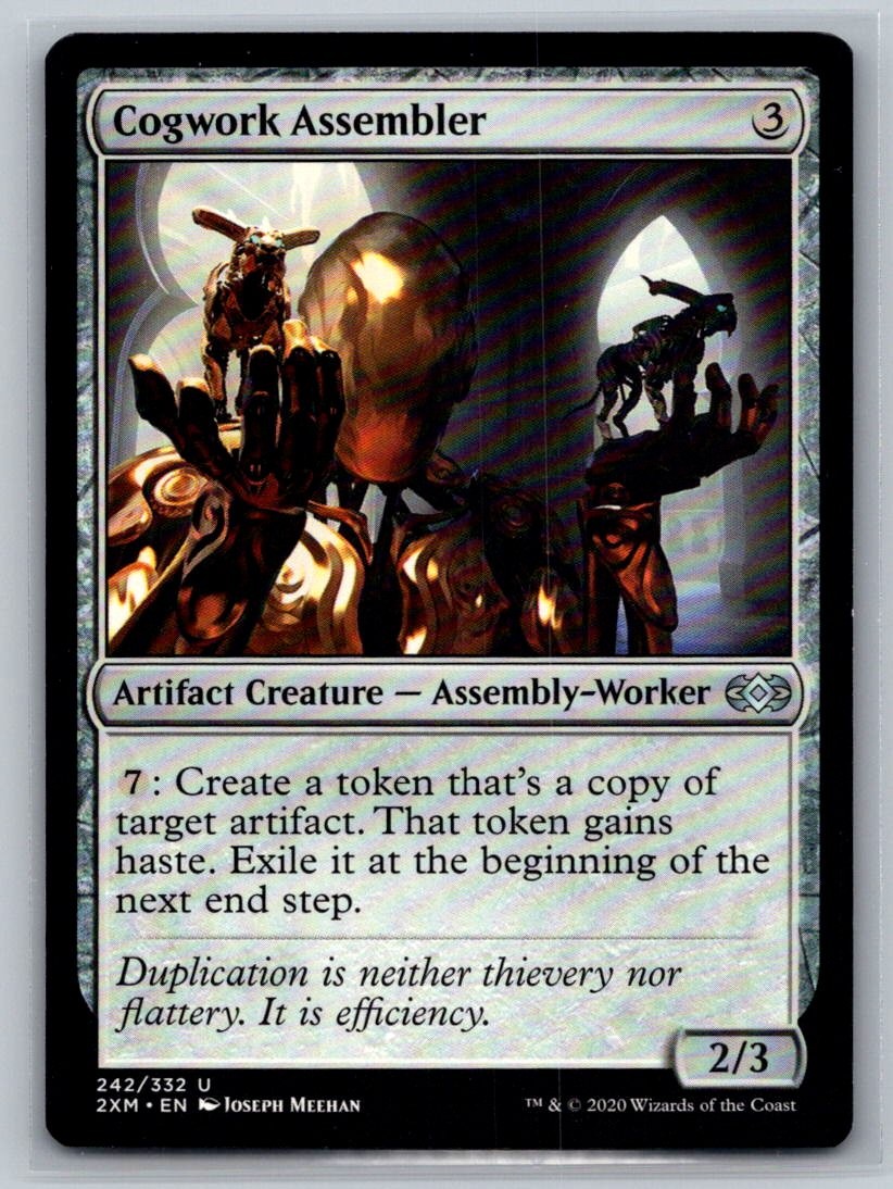 COGWORK ASSEMBLER DOUBLE MASTERS 242 UNCOMMON MAGIC: THE GATHERING - NM/M