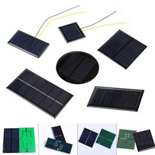 Pannello solare 2V 3V 5V 5,5V 6V 9V 10V 12V pannello solare pannello fotovoltaico per fai da te