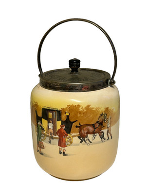 Royal Doulton Serie Ware Coaching Serie Keksfass