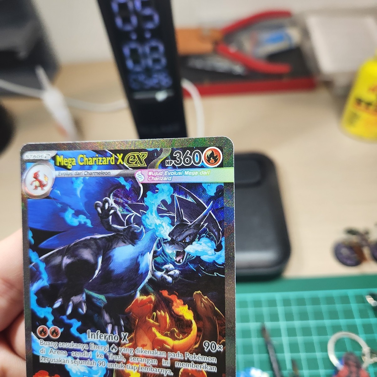 【インドネシア版】メガリザードンXex SAR MA2 137/103 Pokemon TCG Indonesia Mega Charizard X EX 137/103 SAR SIR MA2
