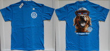 Volkswagen Bettle VW Oh Happy Day Dog Officially Licensed T-Shirt