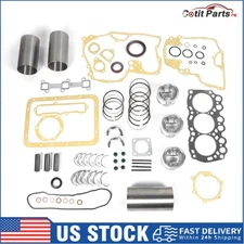 21mm Pin Mitsubishi L3E L3E-61SDH Engine Overhaul Rebuild Kit Fit Volvo EC15 STD