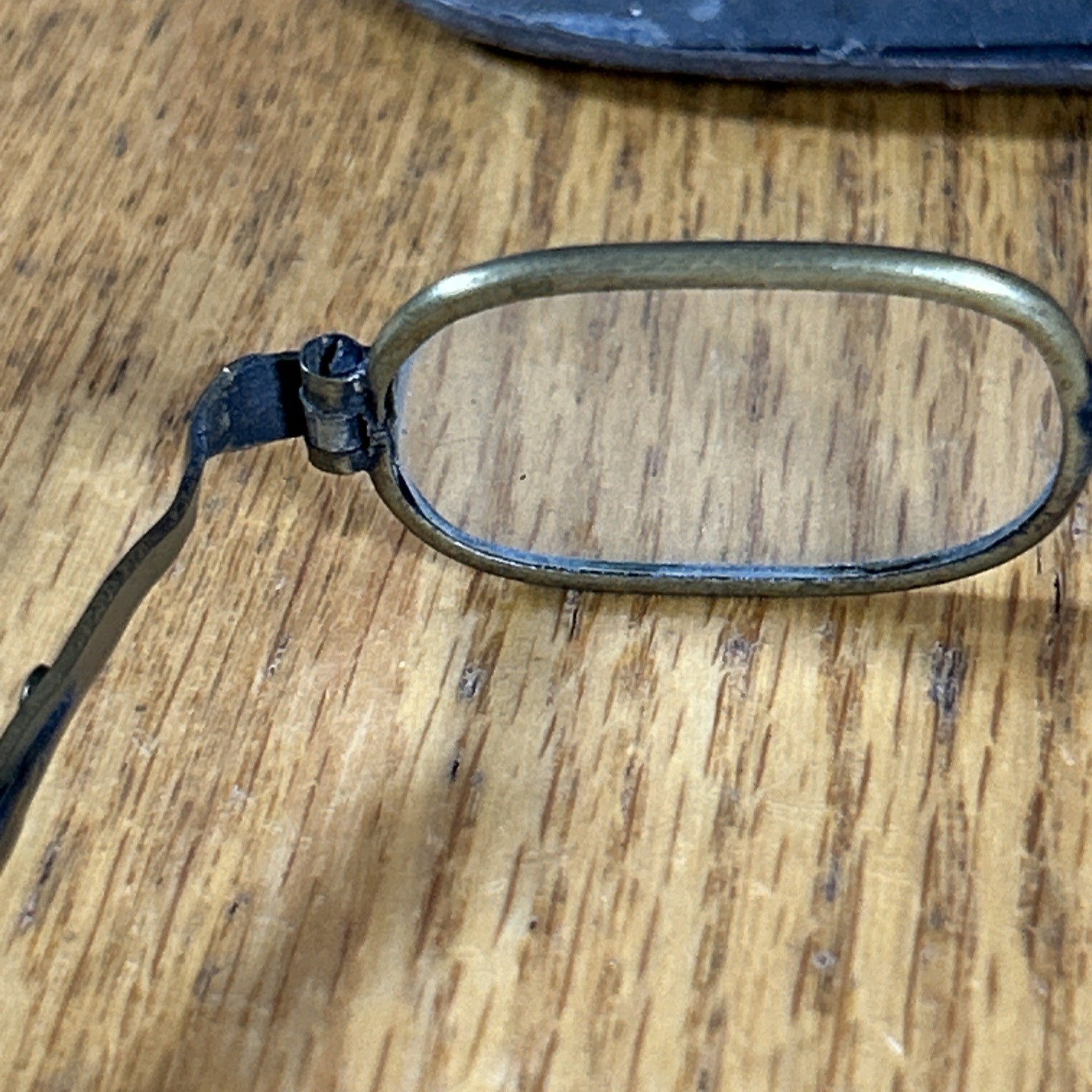 Antique Eyeglasses Spectacles Rectangle Frames Me… - image 11