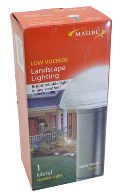 #ad #ad Malibu 10 Watt Light CL711 New open box. Glass top $19.00