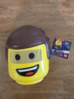 LEGO Movie Minifigure Inspire Face Mask Costume Head Display Emmet Adult/Kid