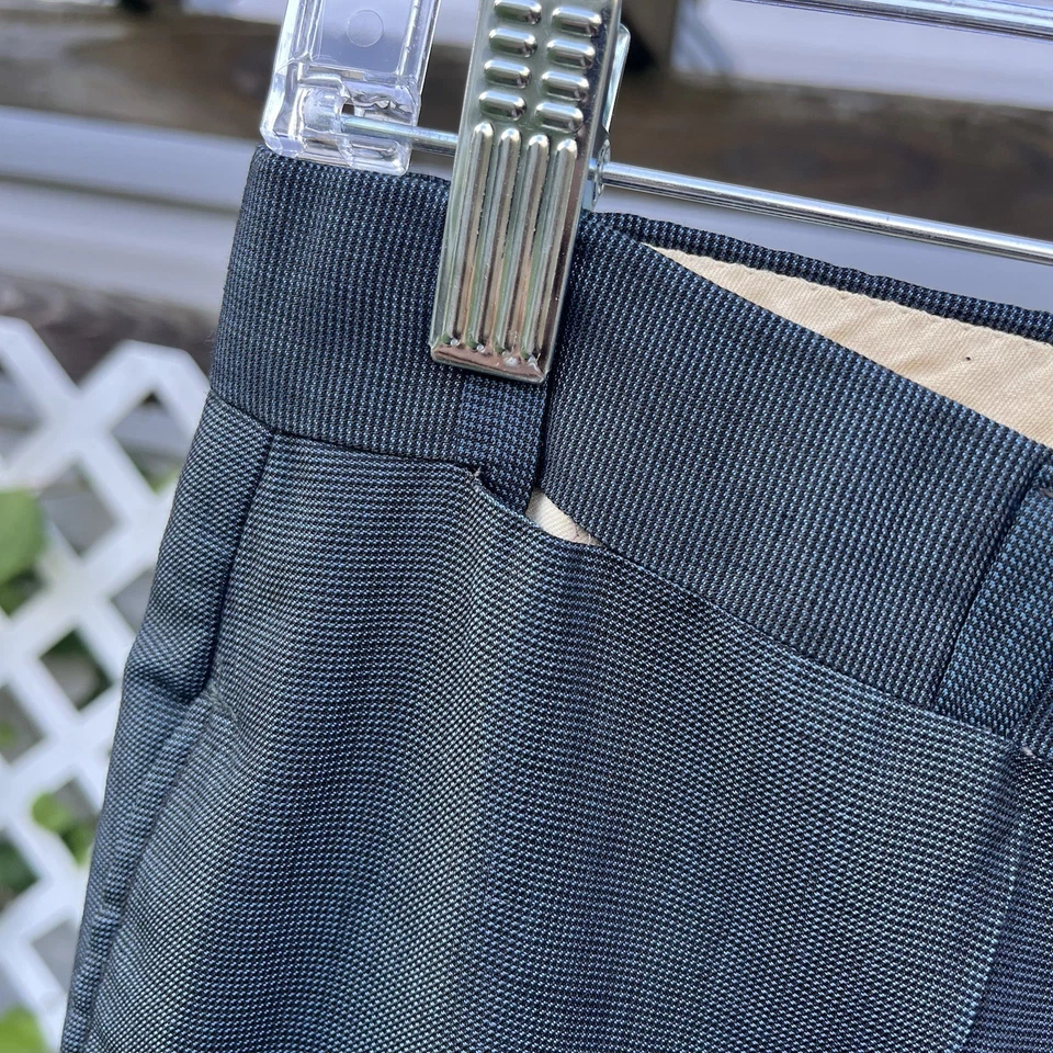 Pantalones ROCKABILLY Vintage Años 40 50 Conmar Cremallera GABARDINA 31x33 Envejecidos Foto 3 de 4