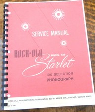 Rock-ola 429 Jukebox Service & Parts Manual