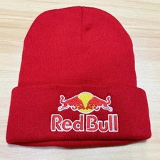 Red Bull Knitted Winter Warm Cap for Men And Women UK