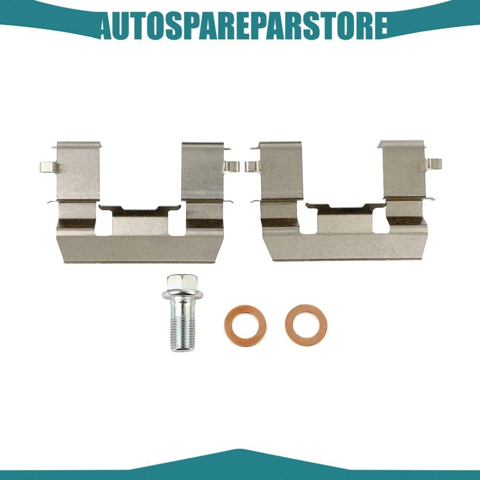 Pinzas de freno delanteras con par de soportes para Acura RL 2001-2003 1999-2004 Acura CL Foto 2 de 4