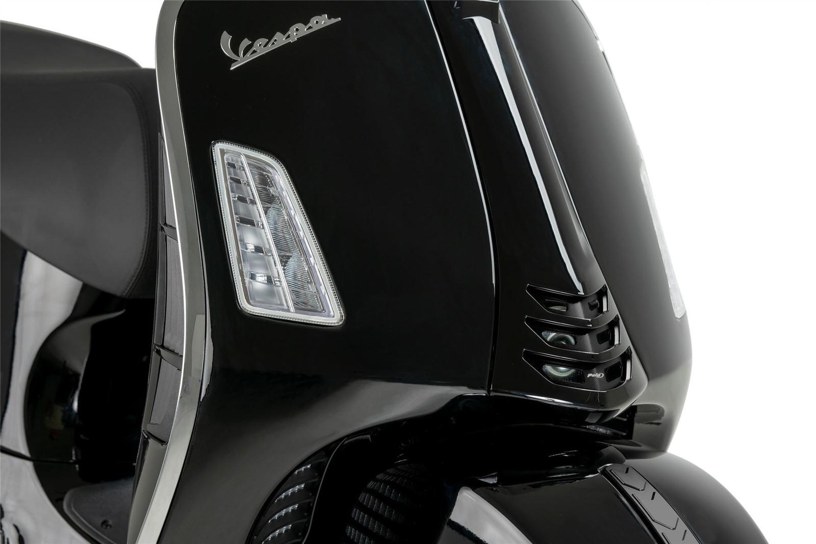 Puig Black Horn Trim Piaggio Vespa GTS 310 2024-2026