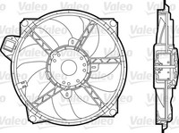 Valeo LüFter MotorküHlung 696376 FüR DZ0 Megane KZ0 Renault BZ0 ScÉNic 370W 3 CC
