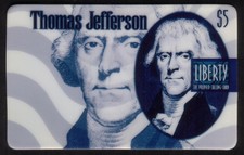 بطاقات ومقتنيات Thomas Jefferson