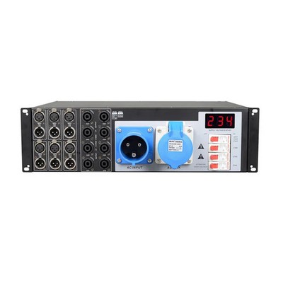 16A 3Phase Audio Signal Power Sequencer Stage Equipment Line Array Power Manager